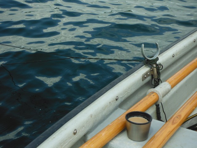 We used a drogue to slow our drifts and fished mainly small nymphs.