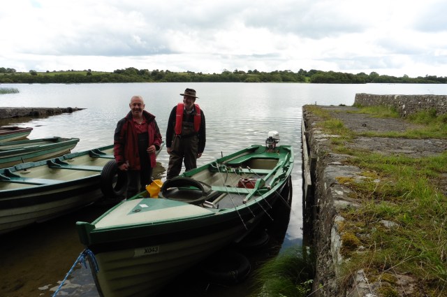 Mark and myself about to embark.