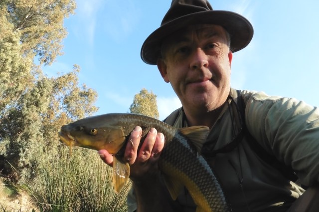 Here´s me an a barbel. I´m the one on the right!