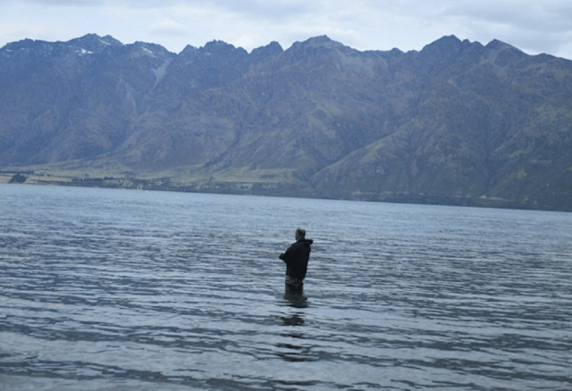 Harry gets his feet wet in Wakatipu